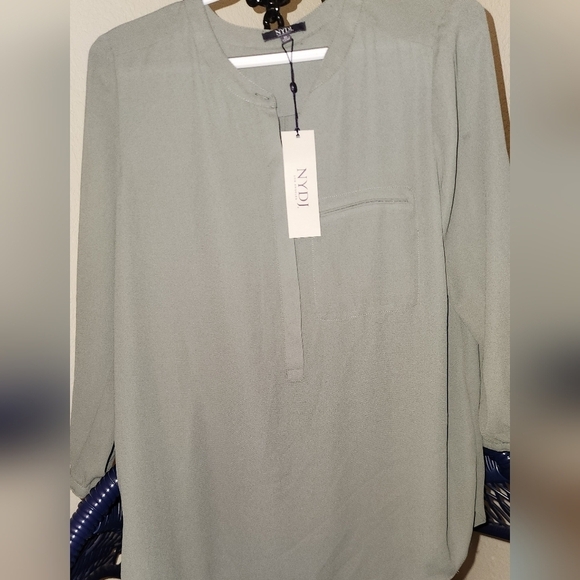 NYDJ Tunic Blouse NWT sz M - Picture 1 of 5